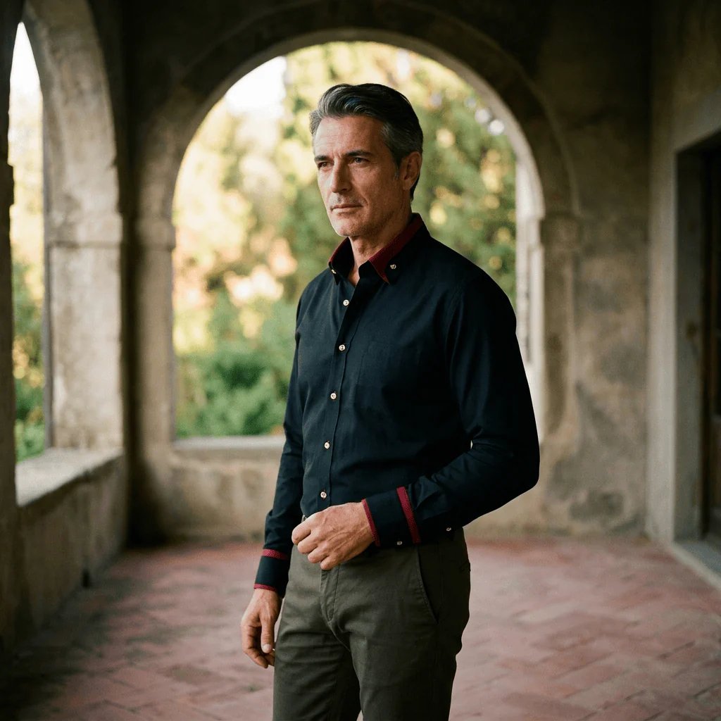 Pemberton™ | Premium Cotton Button-Down Dress Shirt
