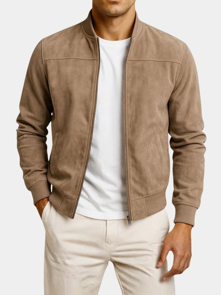 Drake™- Premium Suede Structured Men's Jacket