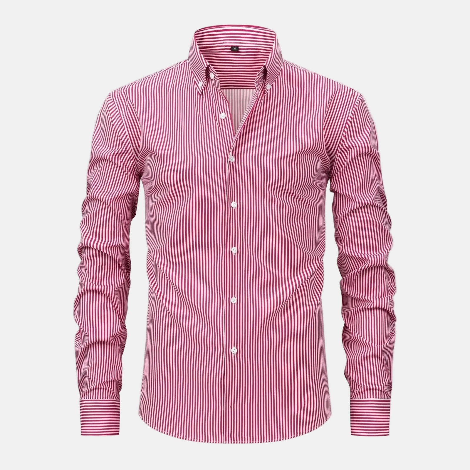 Matteo™ | High-Stretch Striped Dress Shirt