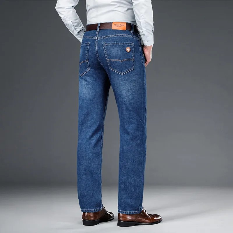 Livingston™ | Stretch Cotton Structured Fit Denim Jeans