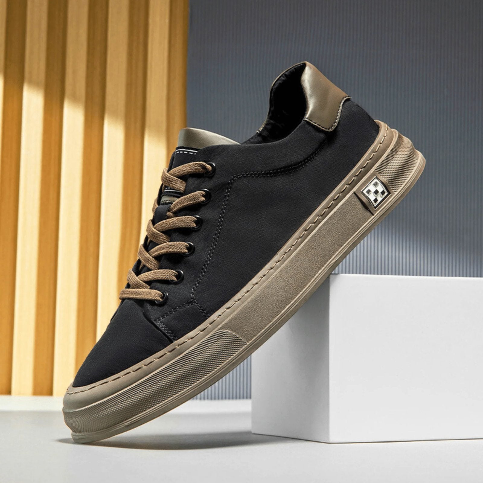 Bradford™ | Lightweight Canvas Low-Top Trainers