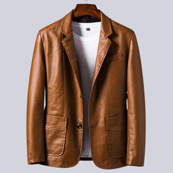 Raven™- Premium Leather Jacket with Cotton Lining