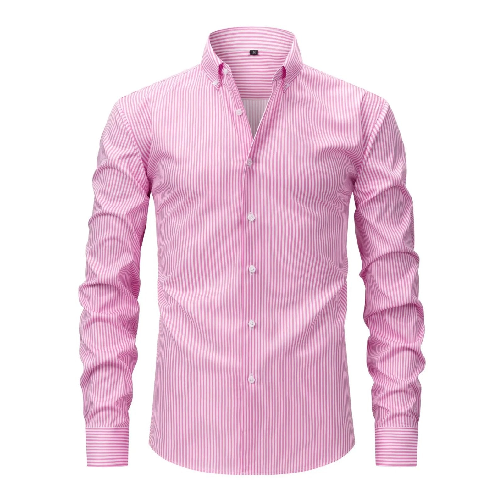 Matteo™ | High-Stretch Striped Dress Shirt