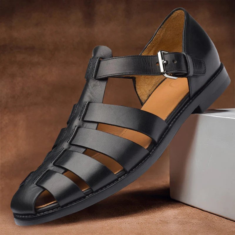 Dashiell™ | Supportive Genuine Leather Fisherman Sandals