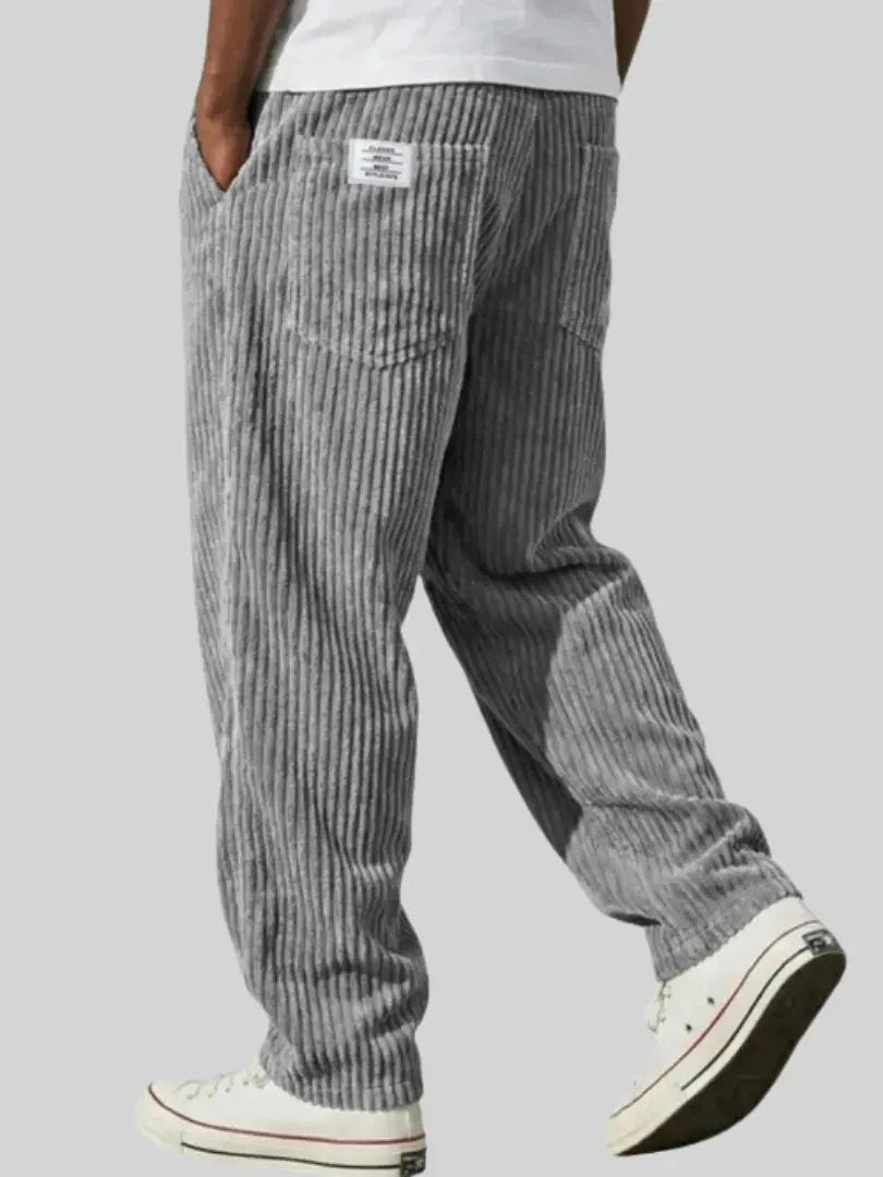 Christopher™ | Elastic Waistband Corduroy Trousers
