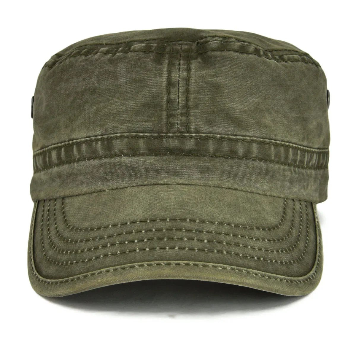 Sinclair™ | Vintage Military-Style Cap with Durable Fabric