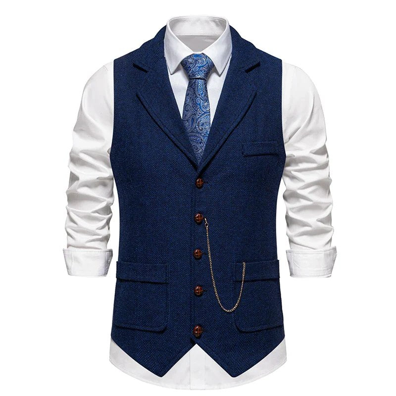 Augustus™ | Chain-Detail Formal Men's Vest