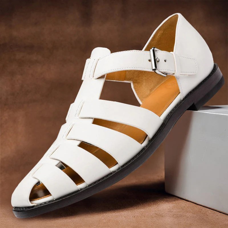 Dashiell™ | Supportive Genuine Leather Fisherman Sandals