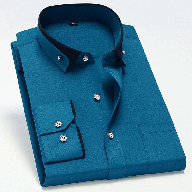 Pemberton™ | Premium Cotton Button-Down Dress Shirt