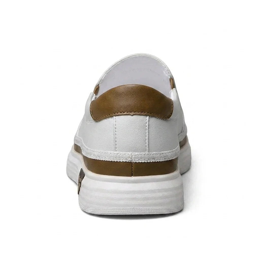Thomas™ | Slip-On Leather Sneakers with Chunky Sole