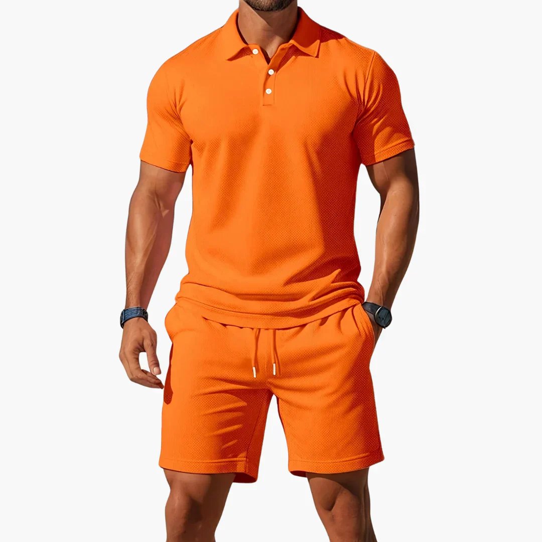 Vera™ | Breathable Cotton Polo Set