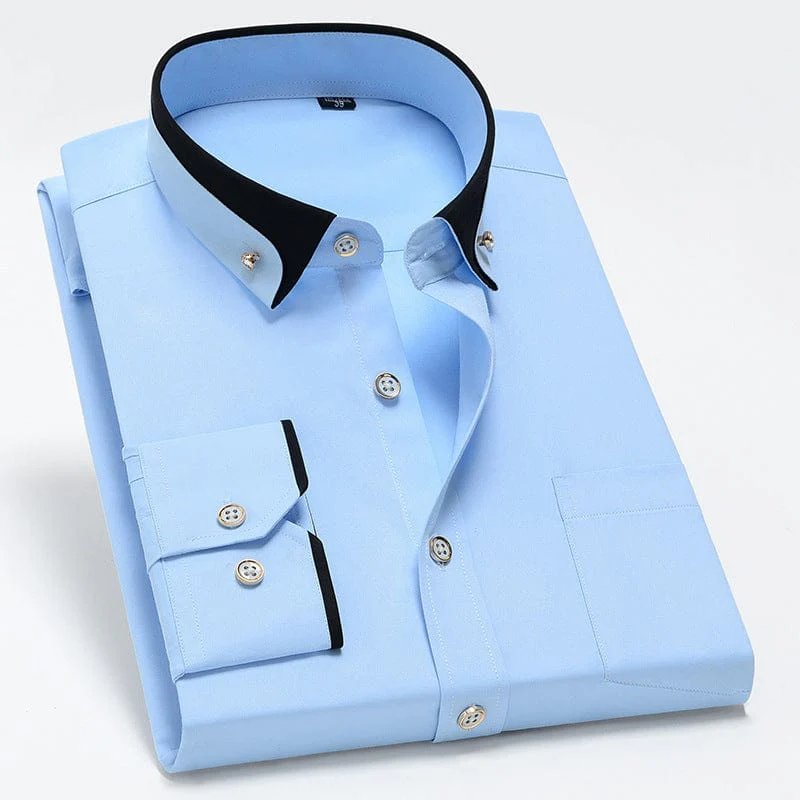 Pemberton™ | Premium Cotton Button-Down Dress Shirt