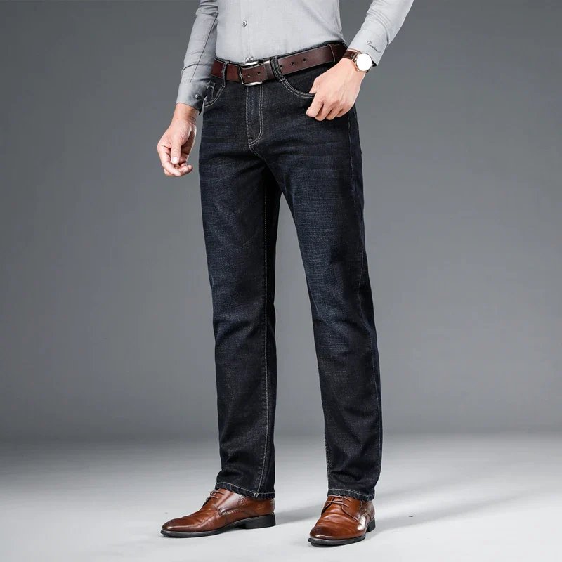 Livingston™ | Stretch Cotton Structured Fit Denim Jeans