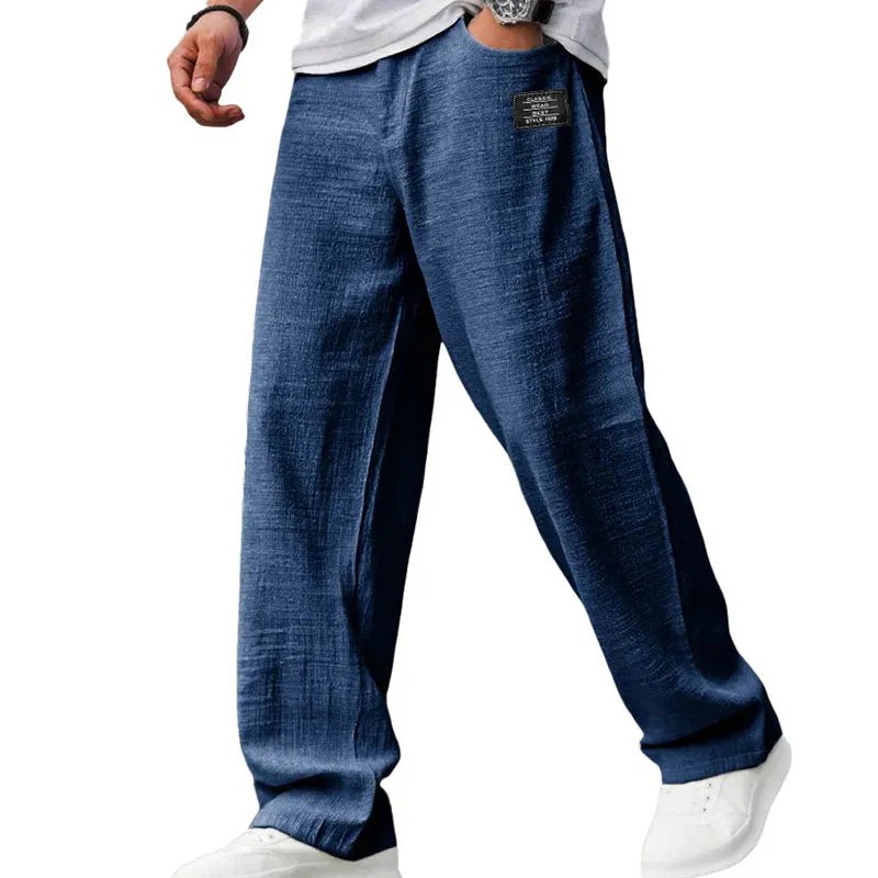 Remington™ | Lightweight Cotton Straight-Leg Trousers