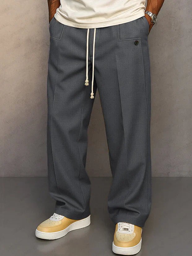 Cody™ | Adjustable Drawstring Tailored Trousers