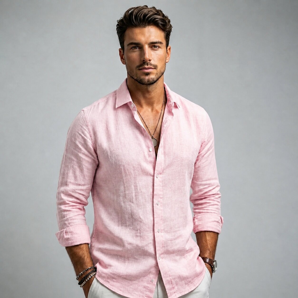 Bruno™ | Cotton Button-Front Summer Shirt