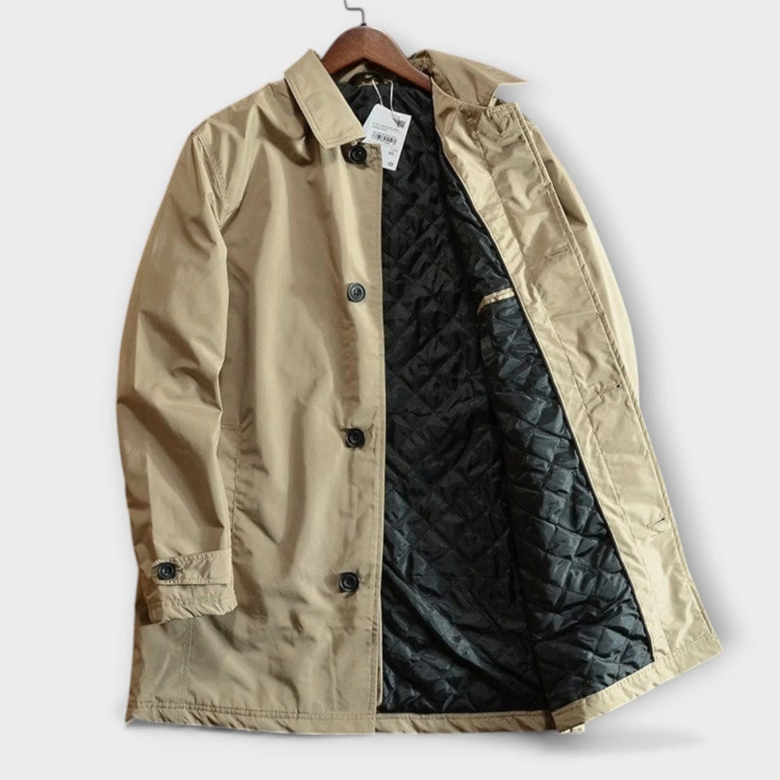 Cesar™ | Water-Resistant Wool-Blend Men's Coat