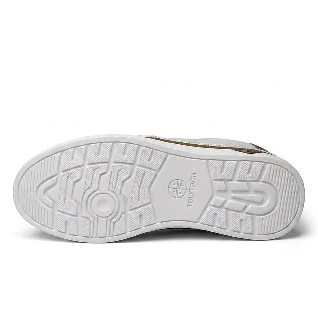 Thomas™ | Slip-On Leather Sneakers with Chunky Sole