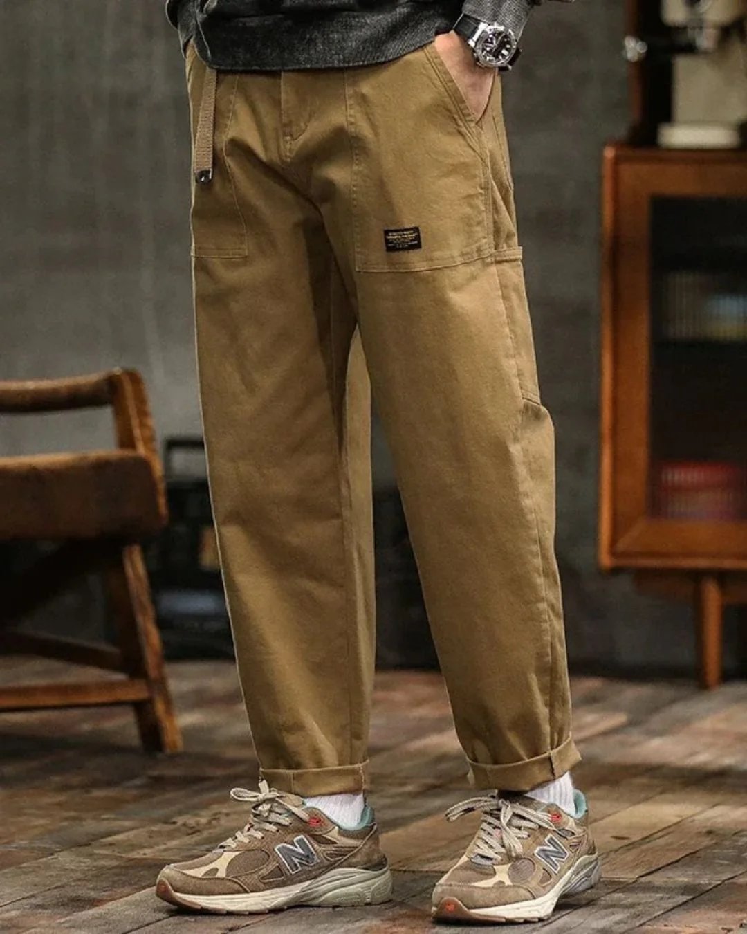 Cornelius™ | Stretch Cotton Slim-Fit Urban Cargo Pants