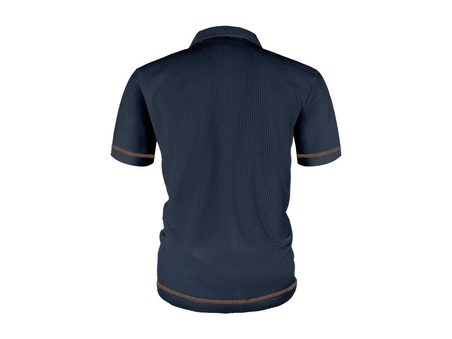 Montgomery™ | Basketweave Spandex-Blend Performance Polo