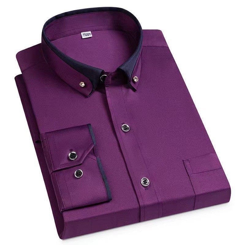 Pemberton™ | Premium Cotton Button-Down Dress Shirt