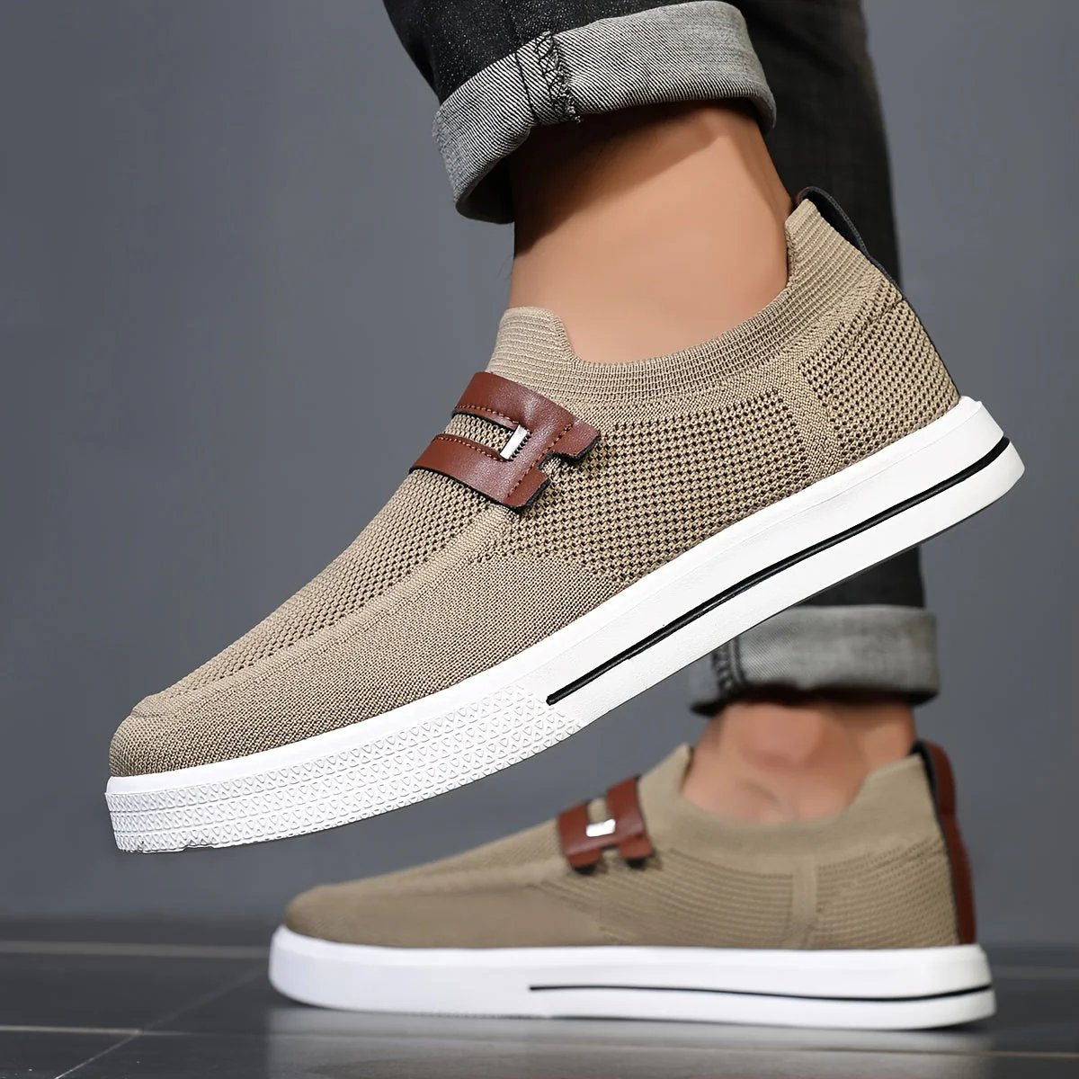 Benjamin™ | Lightweight Cushioned Memory Foam Slip-On Shoes