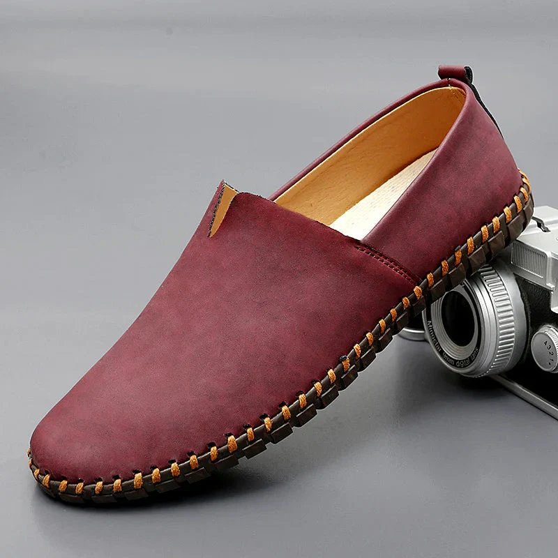 Steven™ | Premium Leather Slip-On Loafers
