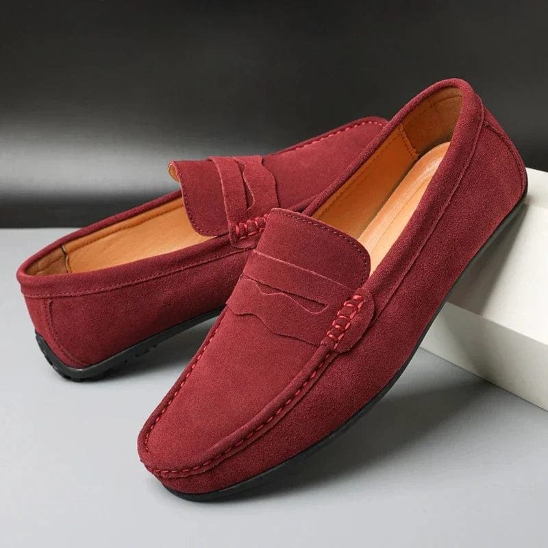 George™ | Slip-On Leather Band Loafers