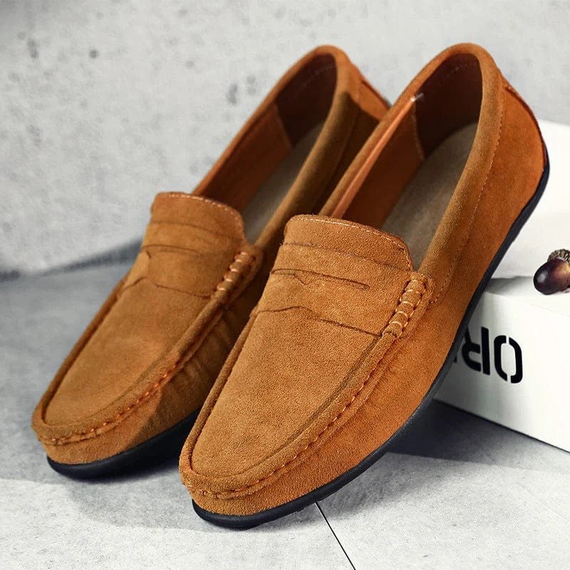 George™ | Slip-On Leather Band Loafers