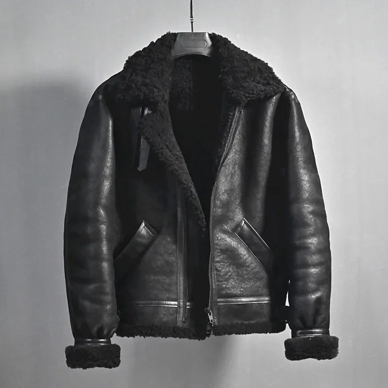 Felipe® | Lined Leather Jacket