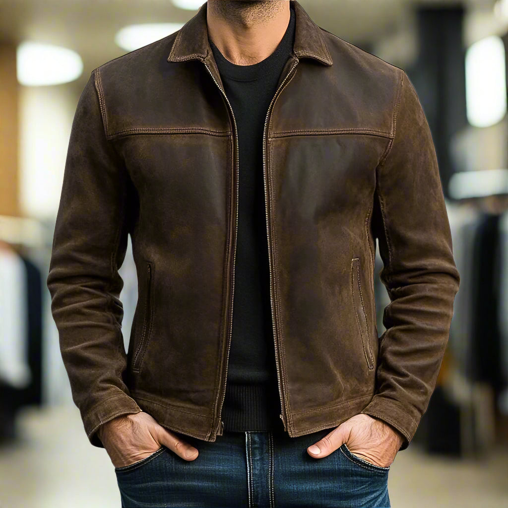 Corey® | Exceptional Full Grain Leather Jacket