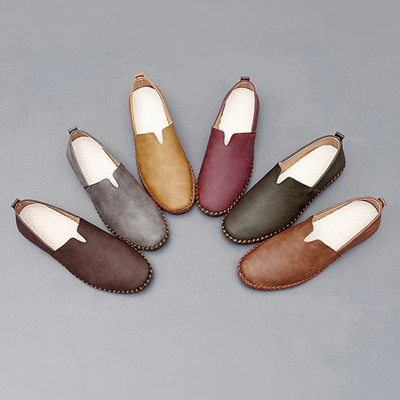 Steven™ | Premium Leather Slip-On Loafers