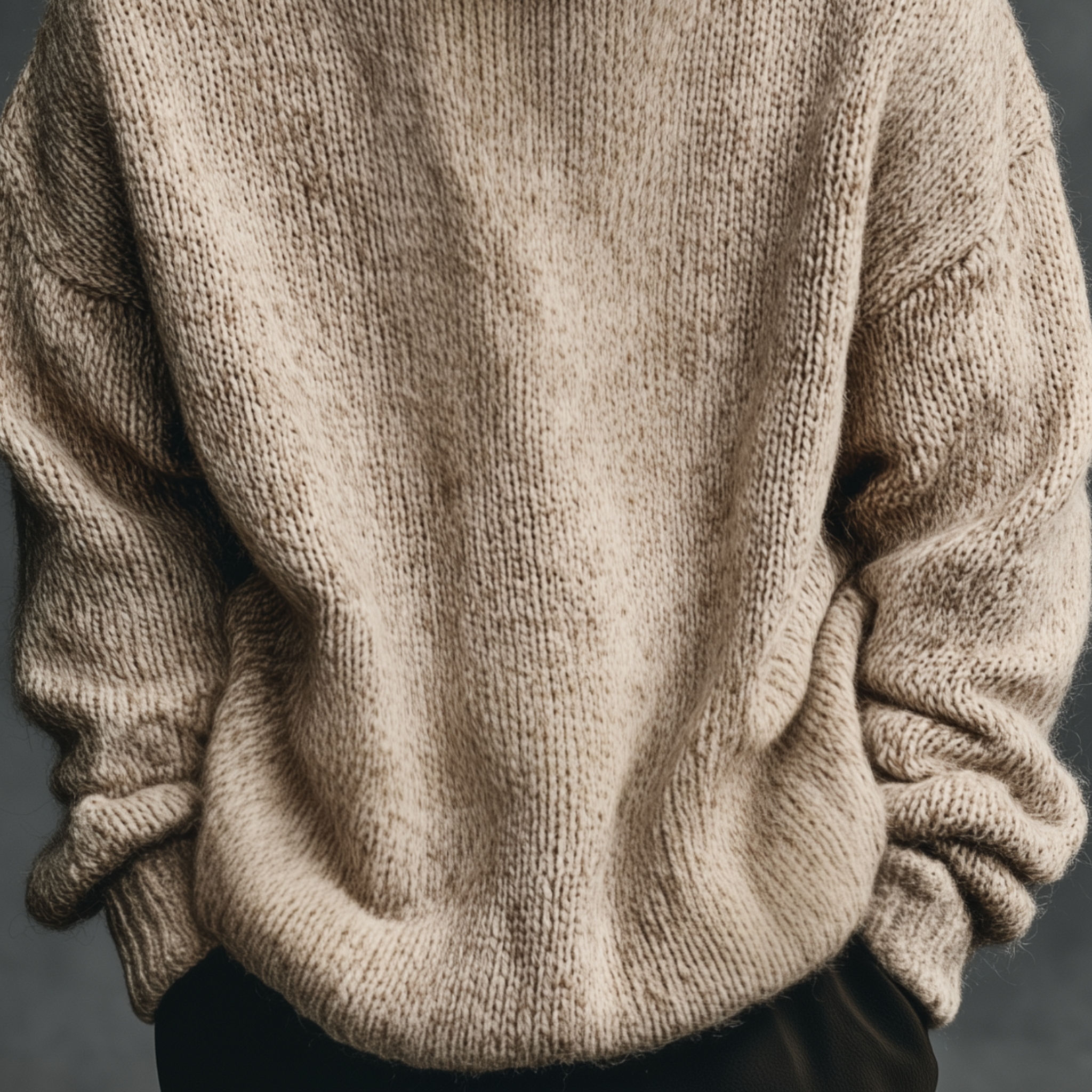 Men's Classic Casal Hooded Loose Sweater