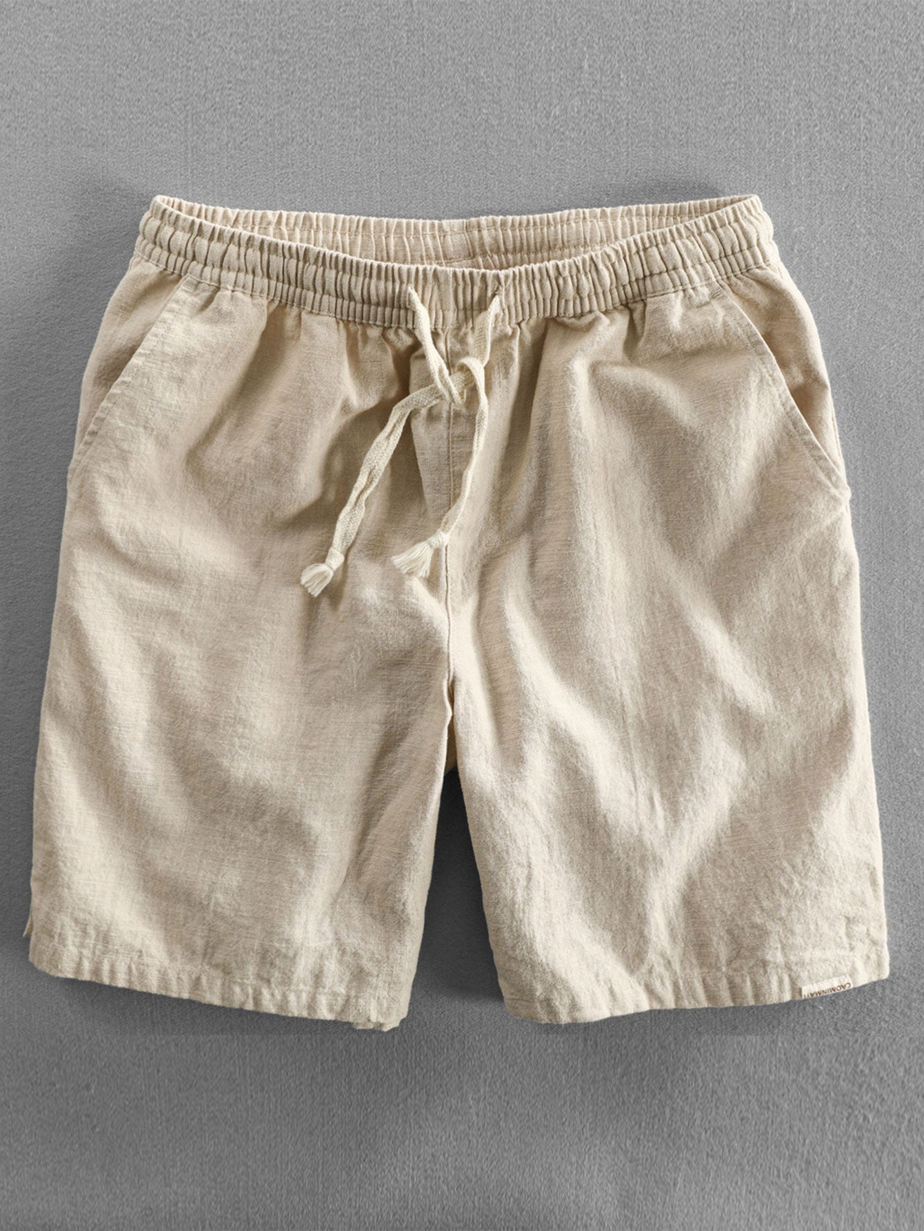 Jonás® | Linen Cotton Blend Drawstring Shorts