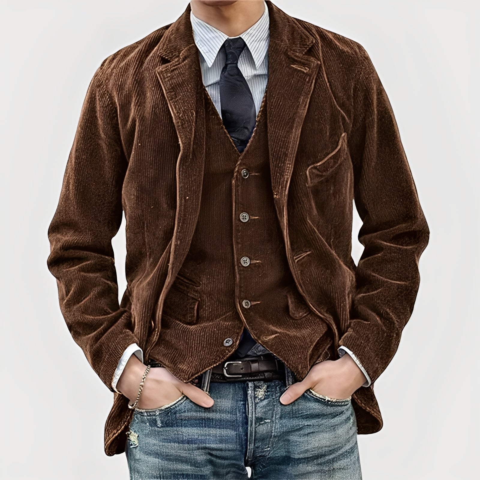 Christian | Vintage jacket and vest