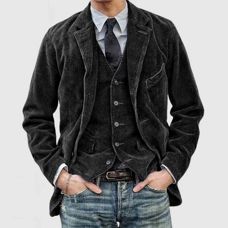 Thiago® | Corduroy Blazer And Waistcoat