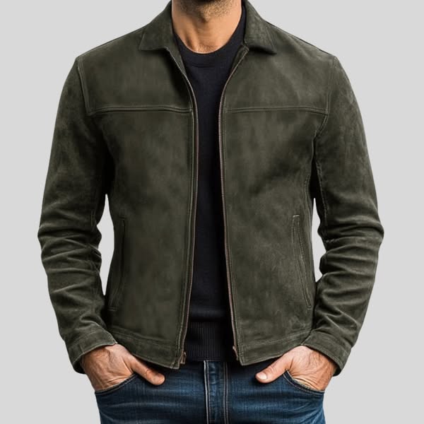 Diego® | Leather Jacket With Zip