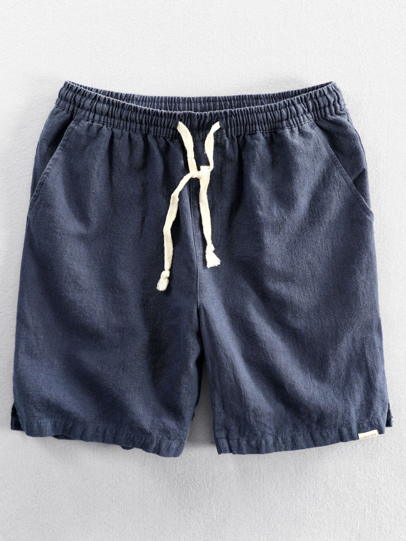 Jonás® | Linen Cotton Blend Drawstring Shorts
