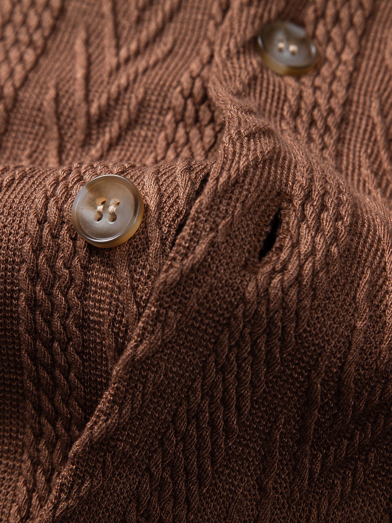 Benito® | Texture Jacquard Cuban Shirt & Wrinkle Textured Straight Leg Pants