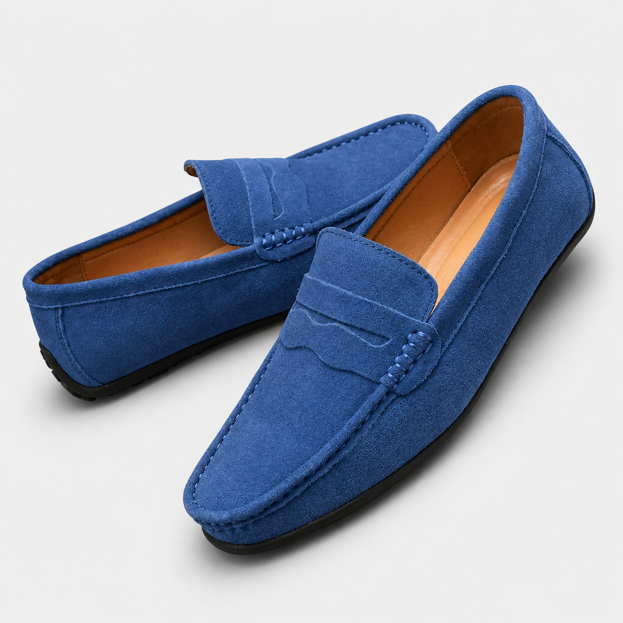 George™ | Slip-On Leather Band Loafers