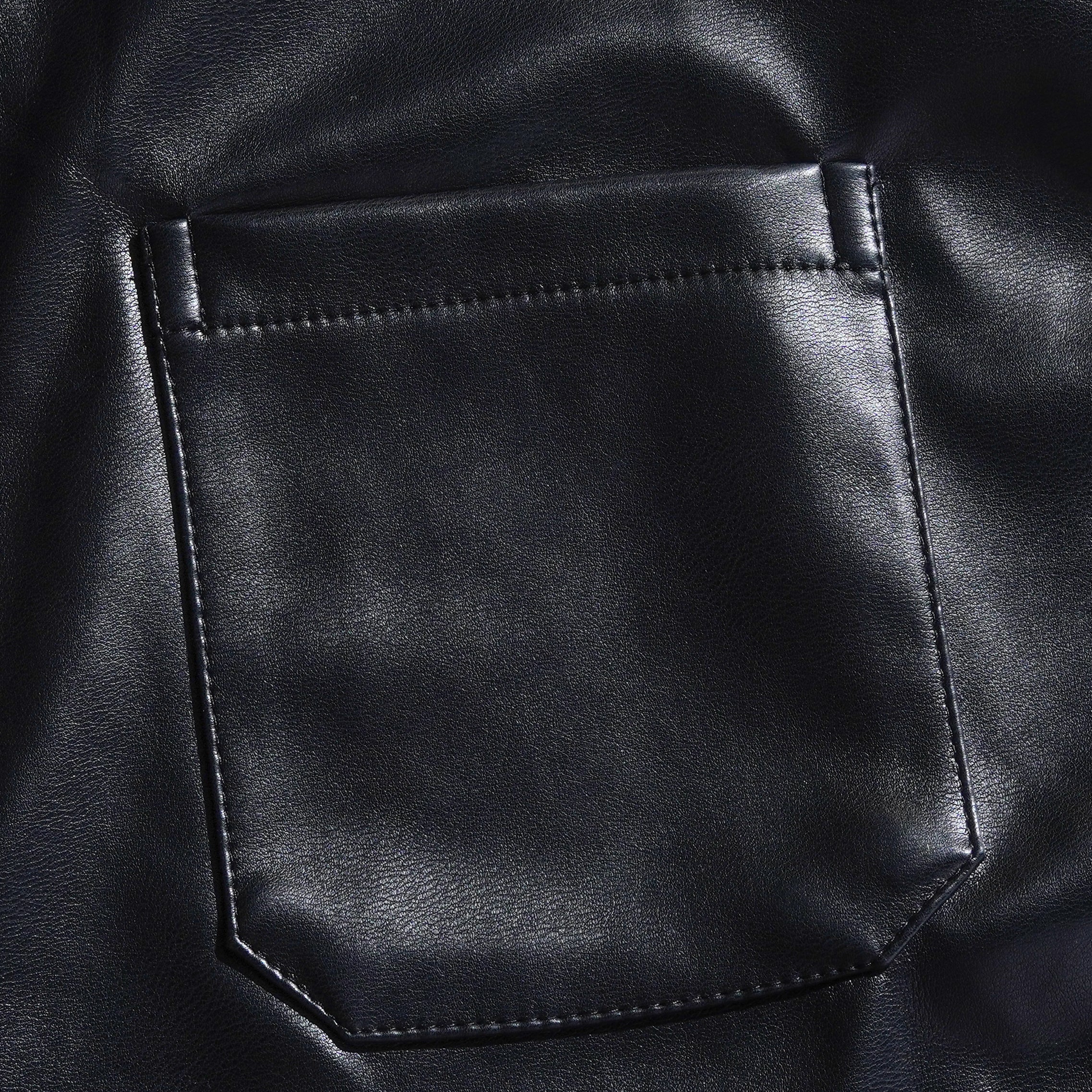 Men's Classic Casal SliFit Leather Long Sleeve Shirt