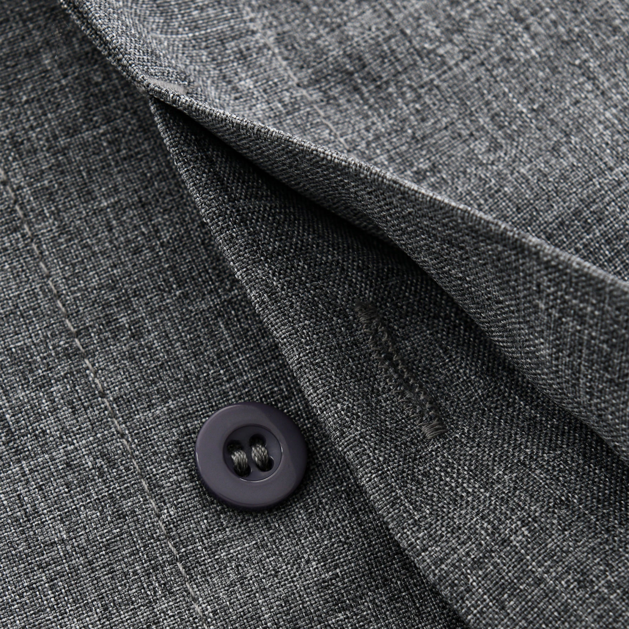 Men's Solid Color Lapel Cotn Linen Short Sleeve Shirt