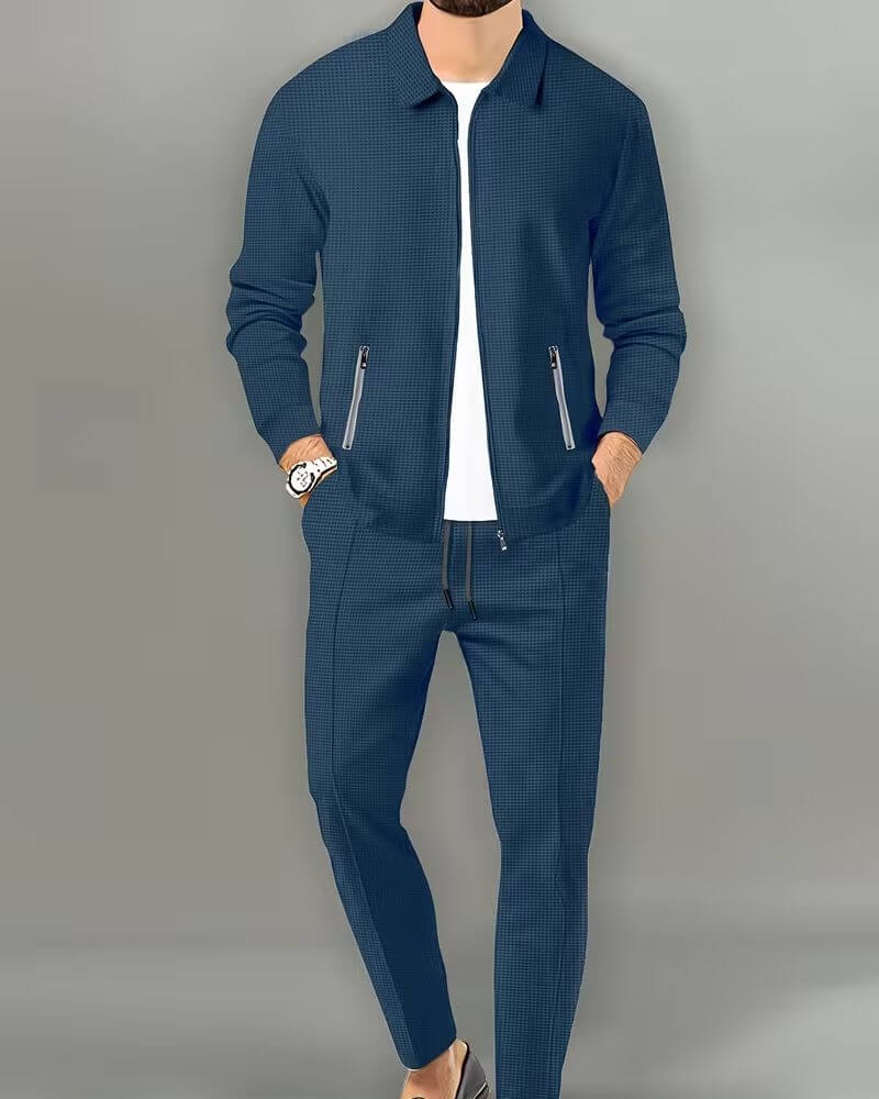 Devin™ | Casual Zipper Jacket and Pants Set
