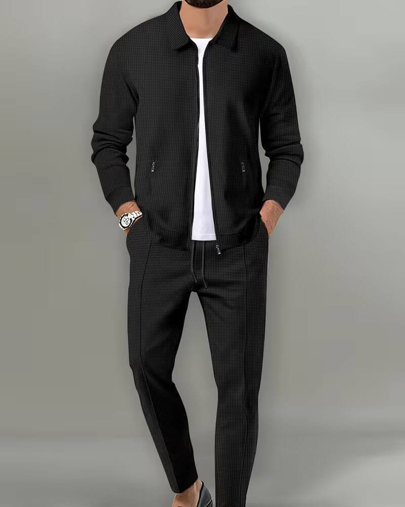 Devin™ | Casual Zipper Jacket and Pants Set