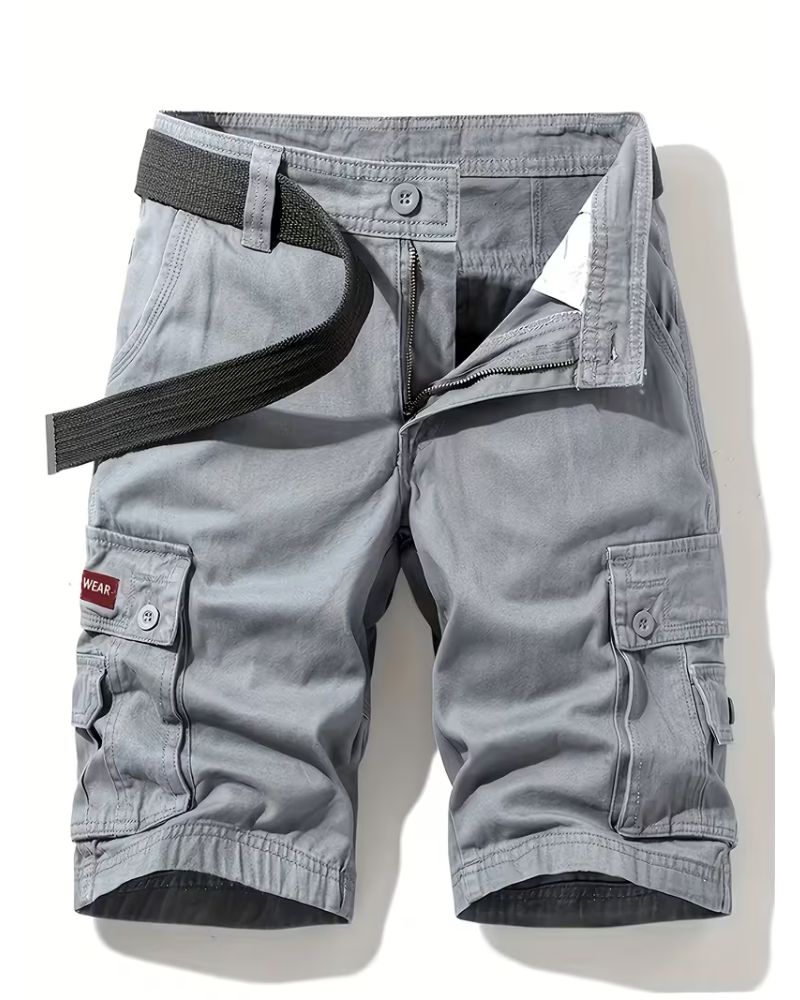 Dimitri™ | Multi-Pocket Cotton Cargo Shorts