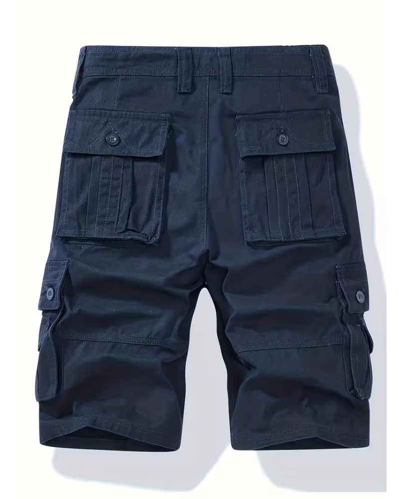 Dimitri™ | Multi-Pocket Cotton Cargo Shorts