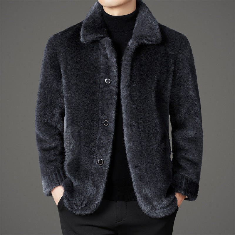 Anton® | Luxury Short Mink Fur Coat