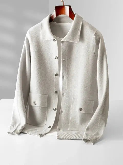 Amjad® | Cashmere Button Vest