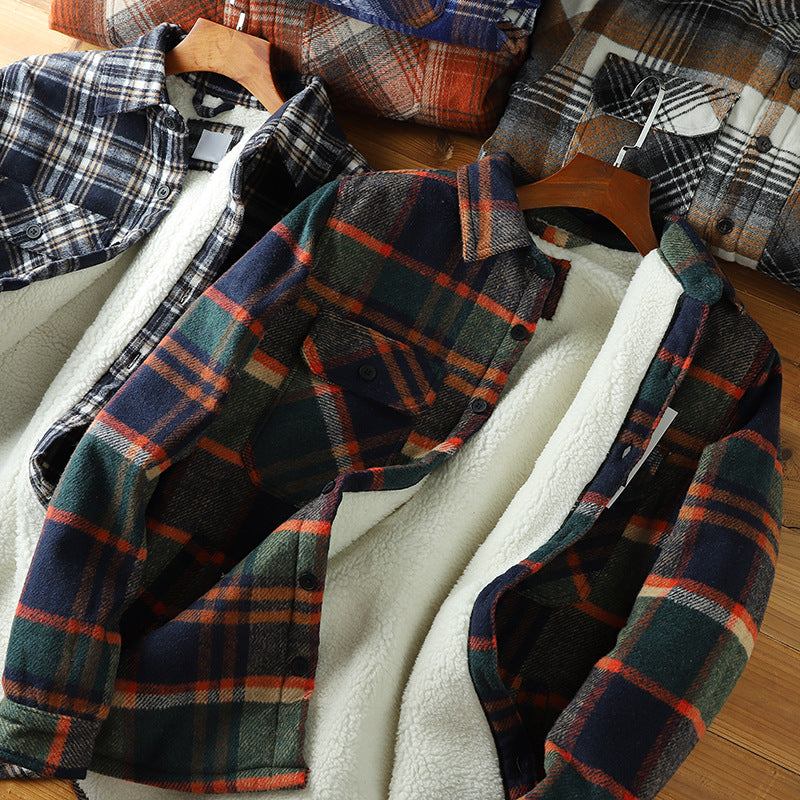 Rhys® | Outlander Flannel Sherpa Jacket