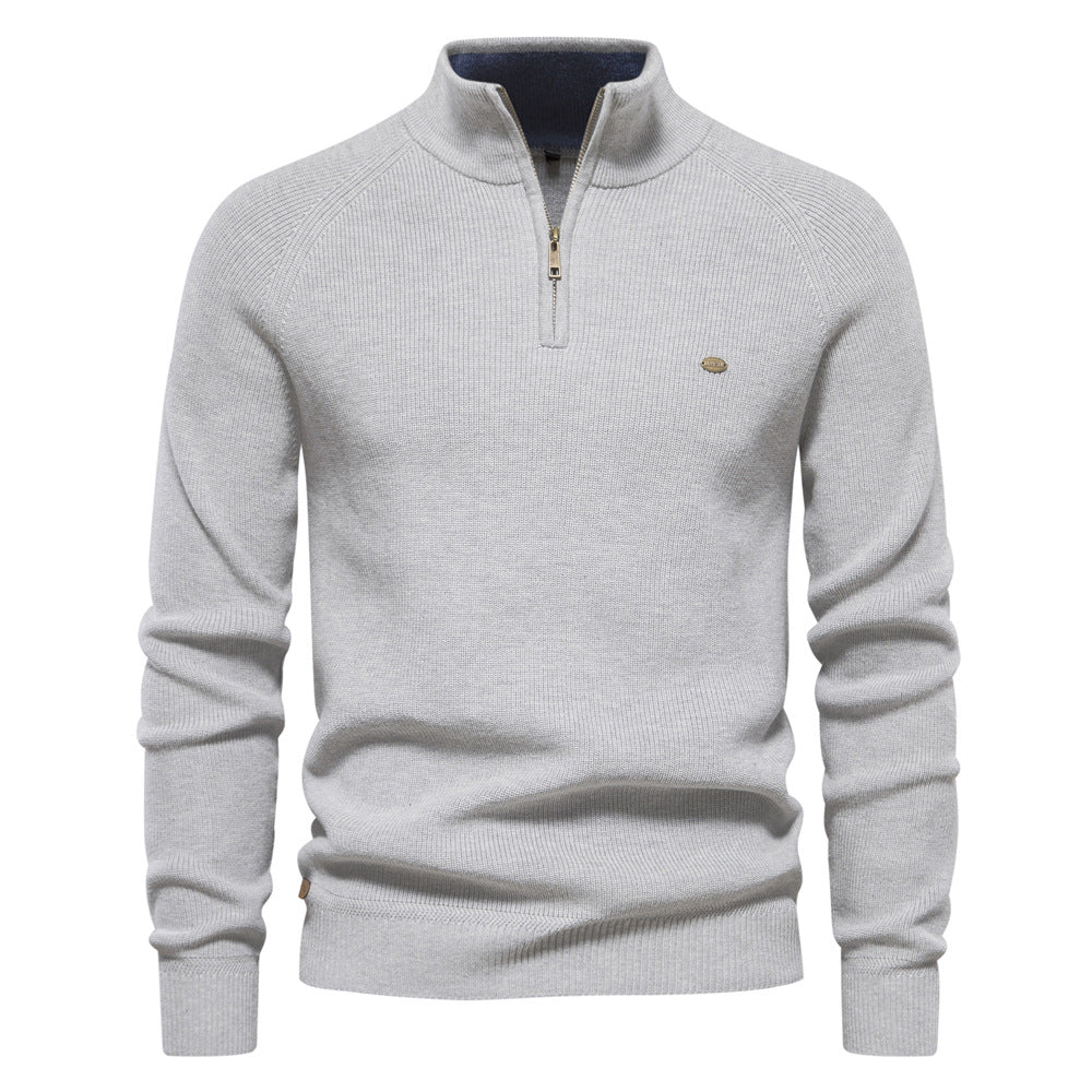 Ezekiel | Luxury Zip Sweater